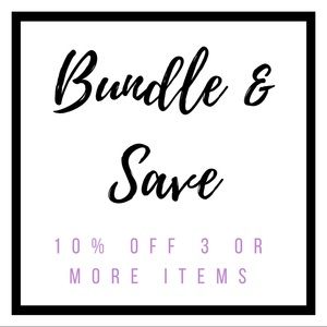 • ｂｕｎｄｌｅ  &  ｓａｖｅ •
